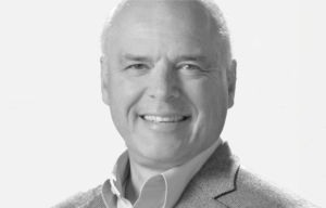 Black and white portrait of David Miller